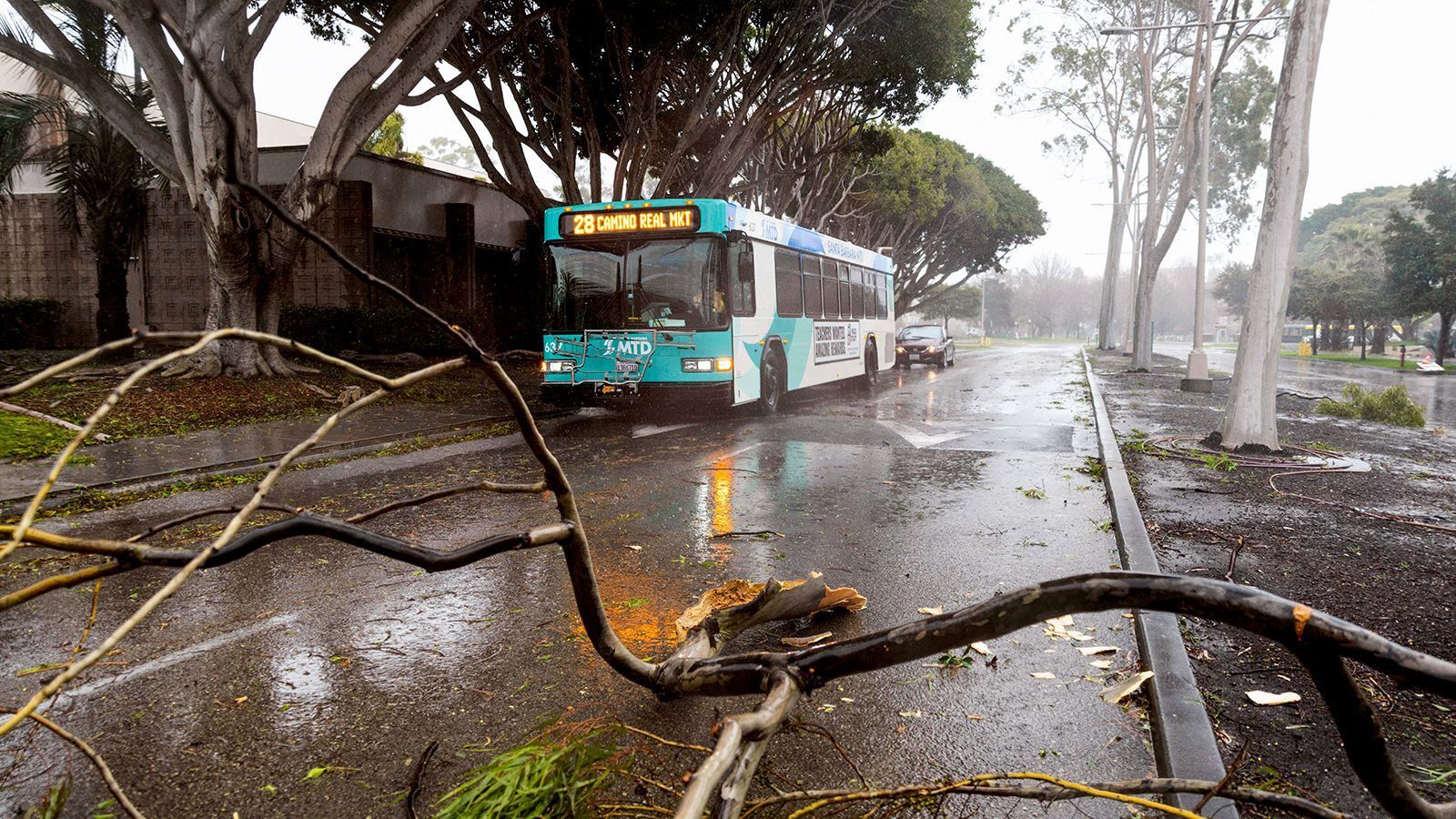 Atmospheric river stalls over Southern California, posing potentially deadly flood threat for millions